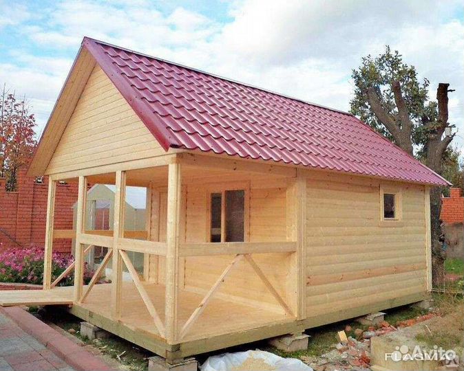 Каркасно щитовой дом