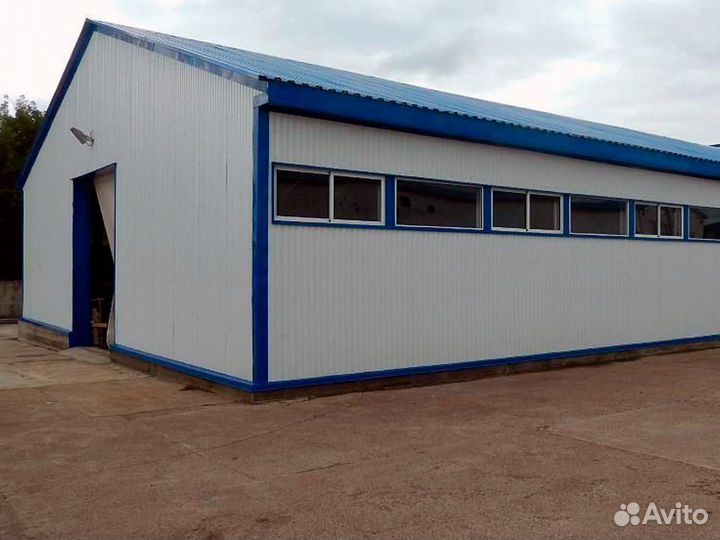 Продажа цехов с профнастилом на заказ, арт:Iog-534