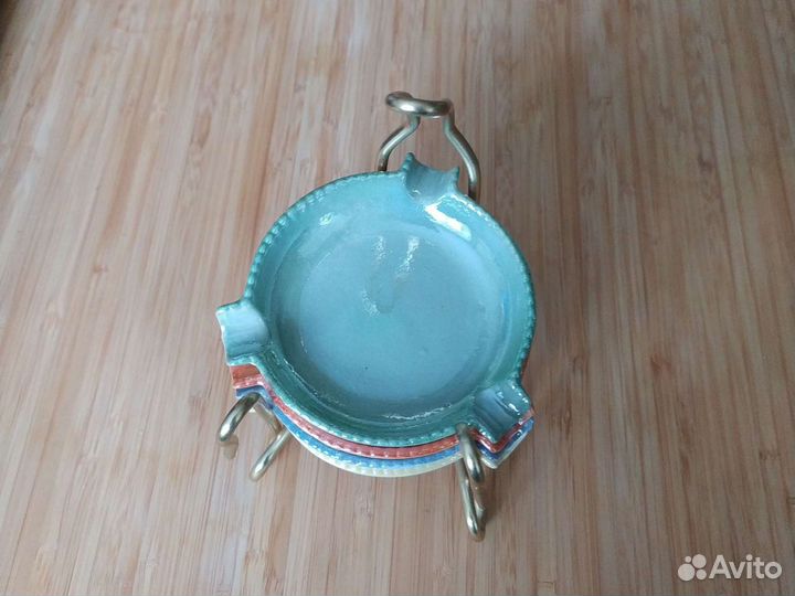 Пепельницы фарфоровые в наборе для четверых