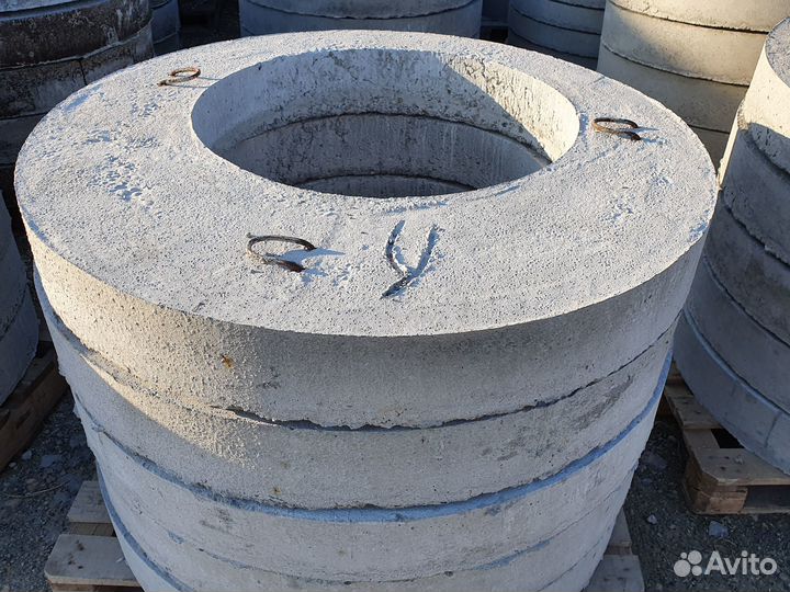 Бетонные кольца для дренажного септика кс 15.9