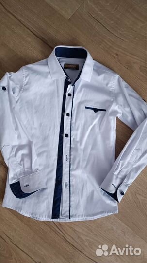 Рубашка белая для мальчика