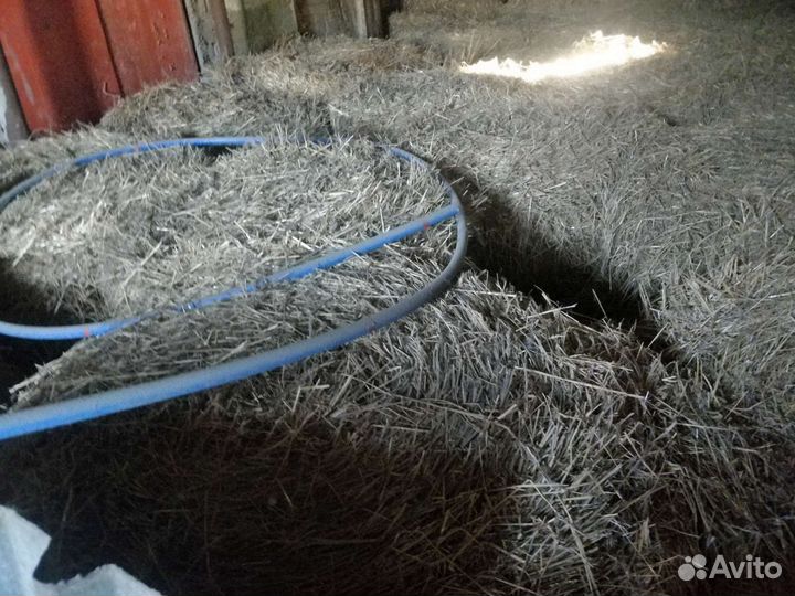 Солома в тюках