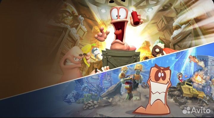 Worms Battlegrounds + Worms W.M.D PS4 PS5