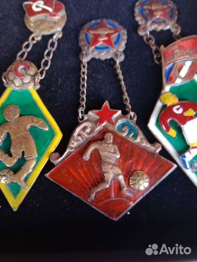 Знаки спортивные. Оригиналы