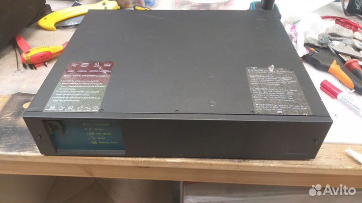 Ибп UPS Powercom KIN-1200AP с АКБ lifepo4
