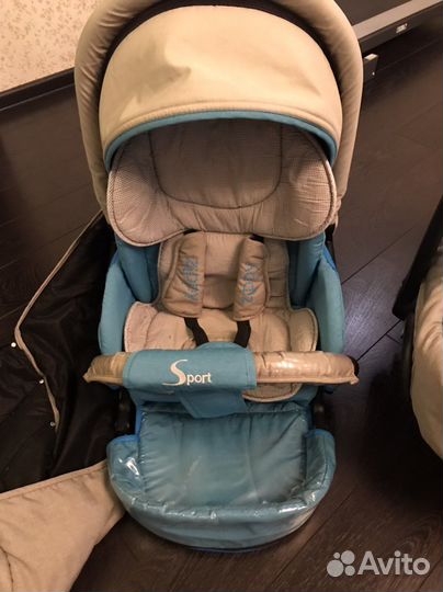 Коляска 3 в 1 tutis zippy sport