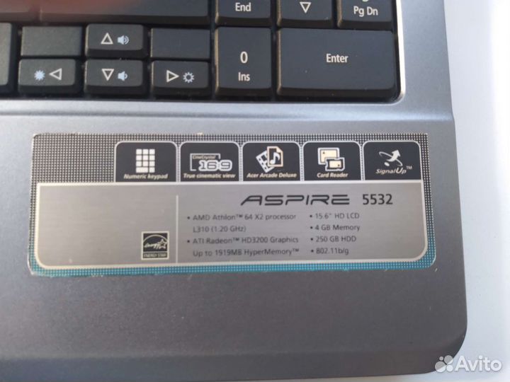 Ноутбук aser aspire 5532 series