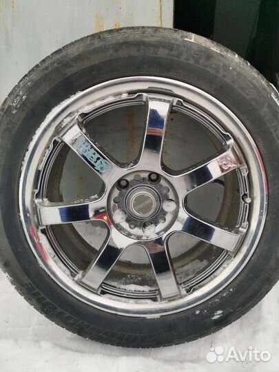 Rays Gram Lights+ Bridgestone Turanza