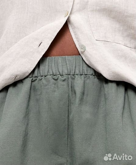 Шорты изо льна - Oysho (S,M)