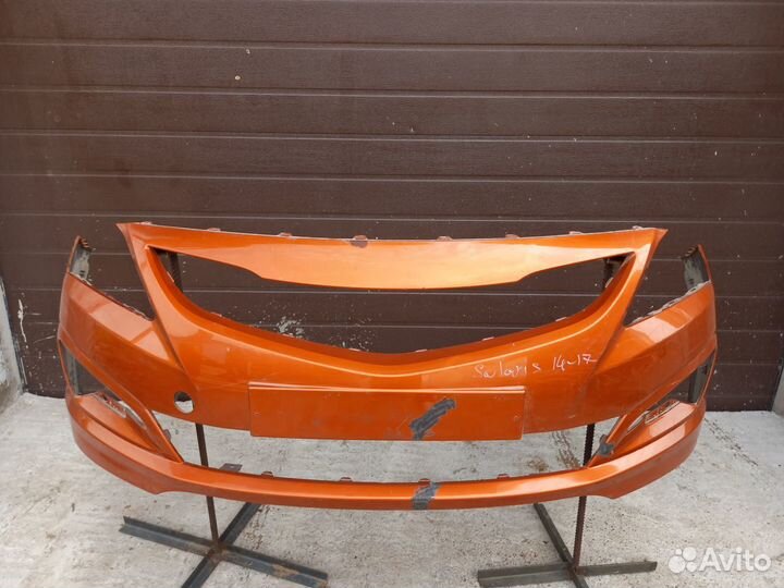 Бампер передний Hyundai Solaris 2014-2017