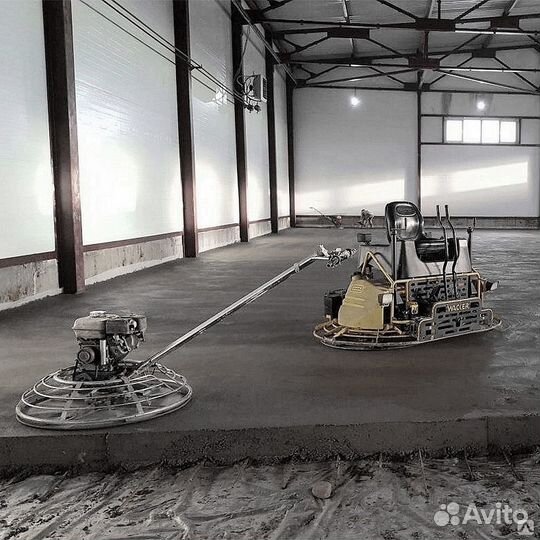 Бетонные промышленные полы