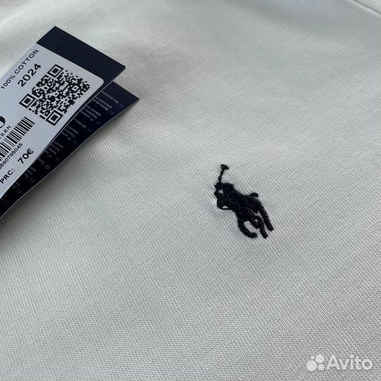 Футболка polo ralph lauren белая