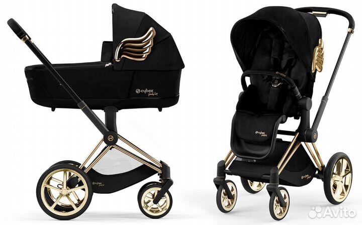 Коляска cybex priam jeremy scott 4 (wings )