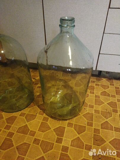 Бутыль стеклянная 20 литров