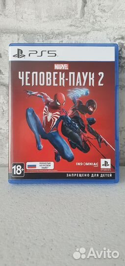 Spider man 2 ps5 диск Человек паук игра
