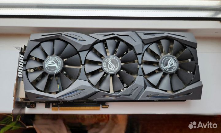 Видеокарта 8Gb asus strix игровая