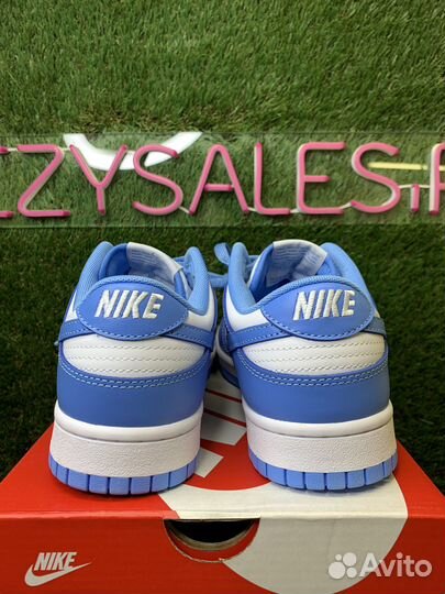 Кроссовки Dunk Low UNC Blue Оригинал