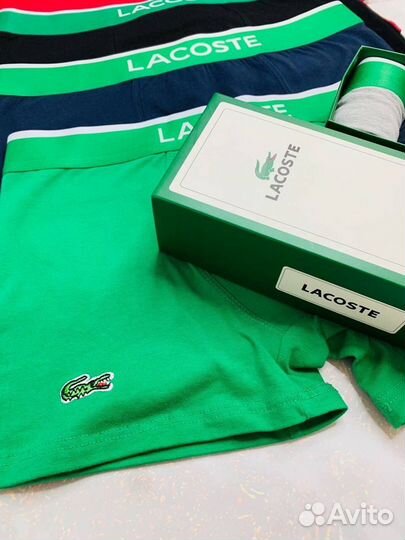 Трусы мужские боксеры lacoste