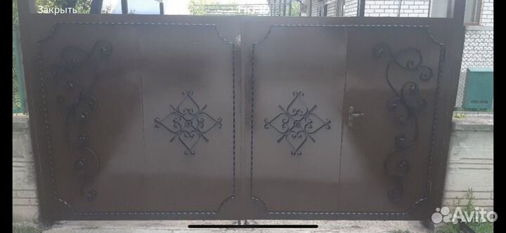 Ворота распашные, откатные, автоматические