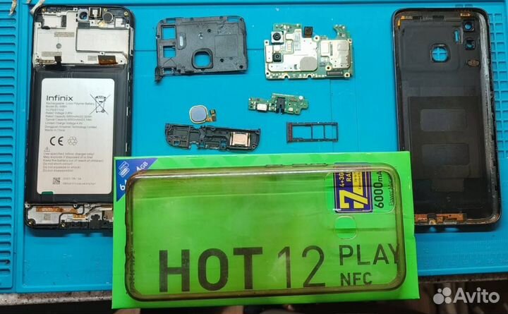 Infinix HOT 12 play NFC по запчастям