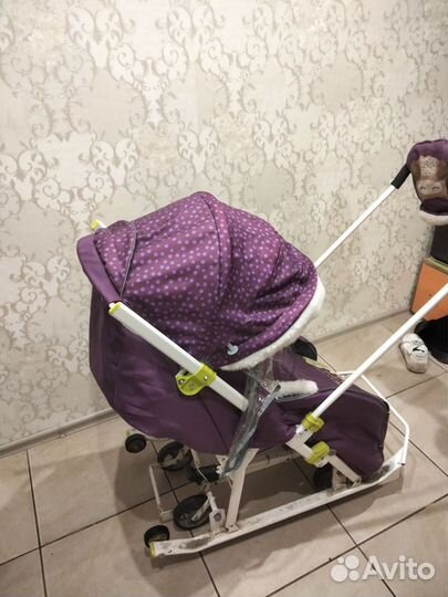 Санки коляска ника