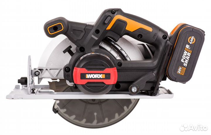 Пила дисковая аккумуляторная Worx WX520