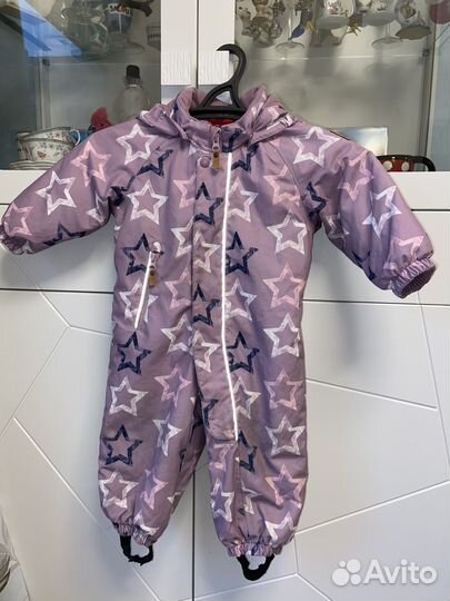 Комбинезон сиреневый со заездами 80р Reima