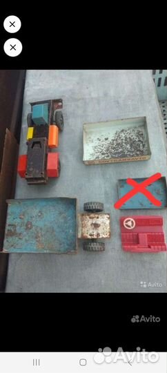 Машинки жесть и зап.части СССР