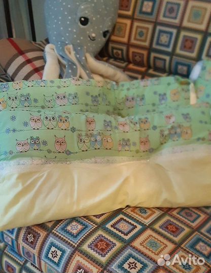 Бортики в детскую кроватку