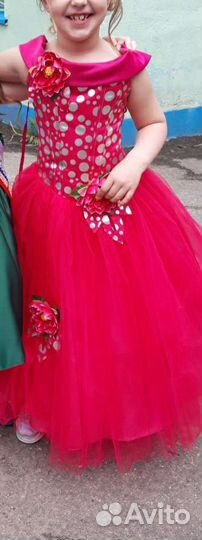 Платье для девочки 6-8лет