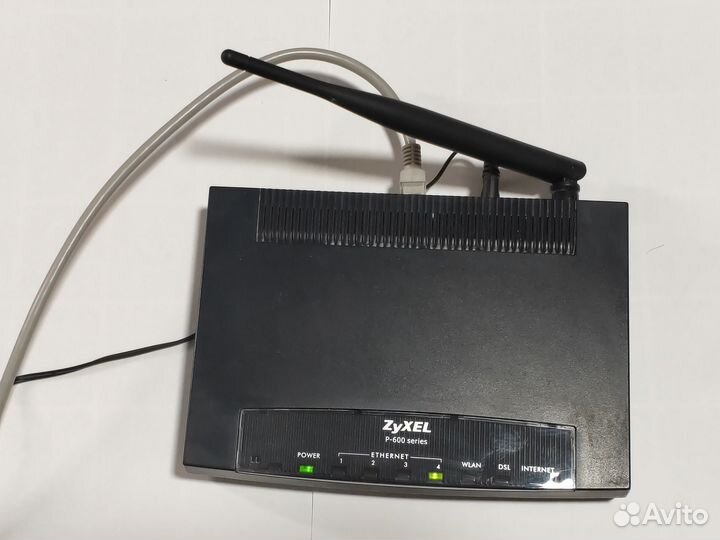Интернет центр zyxel P660HTW2 EE