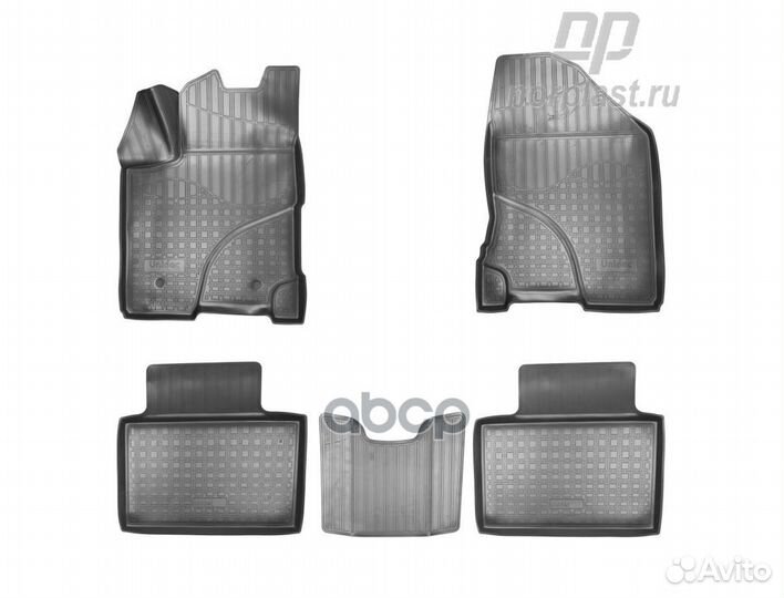 Коврики салонные для VAZ LADA Vesta 3D (5шт) (2