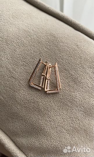Серьги в ассортименте из медицинской стали