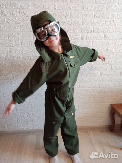 Костюм пилота, лётчика, военный костюм