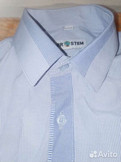 Рубашка школьная р 134-140