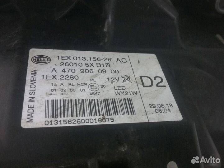 Фара правая Mercedes-Benz X-Class