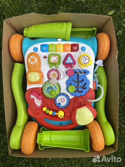 Ходунки каталка 2 в 1 трасформер стол