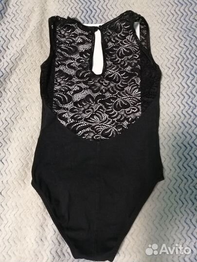 Купальник для танцев черный