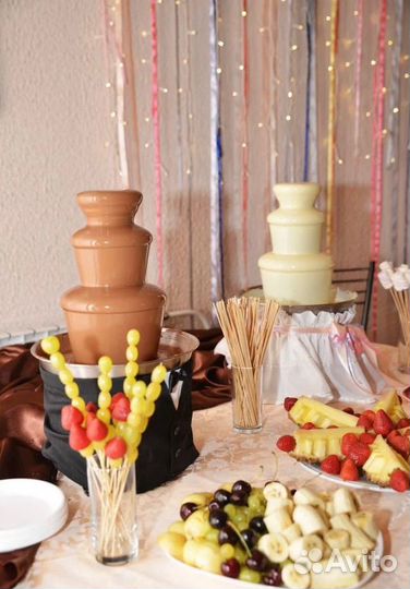 Шоколадный фонтан на мероприятия