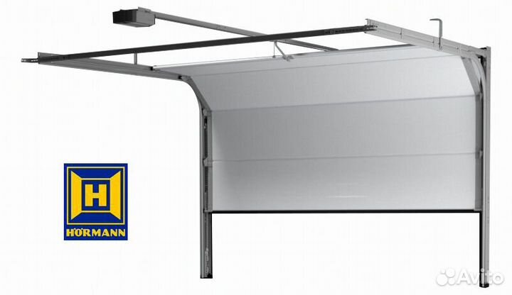 Секционные ворота Hormann (Херман) 2,75 на 2,124