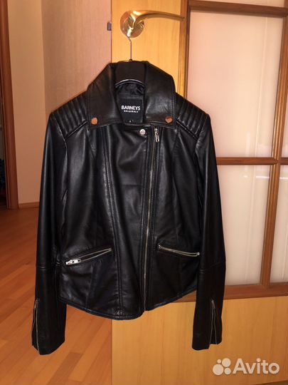 Кожаная байкерская куртка Barney’s Original
