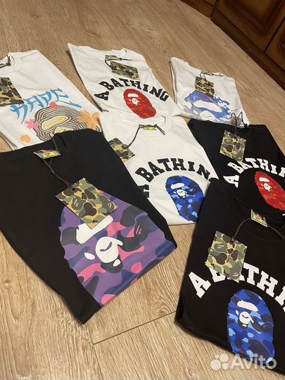 Футболки Bape (много моделей)