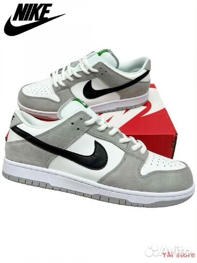 Nike Dunk Low SB Grey-White (47.5р)