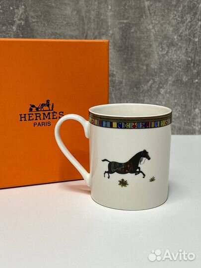 Кружка hermes подарочная Люкс