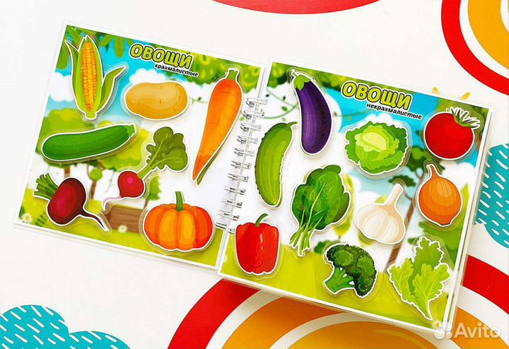 Книжка на липучках