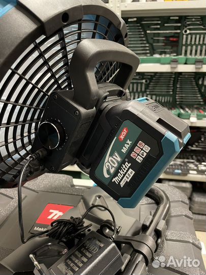 Вентилятор Makita аккумуляторный и сетевой