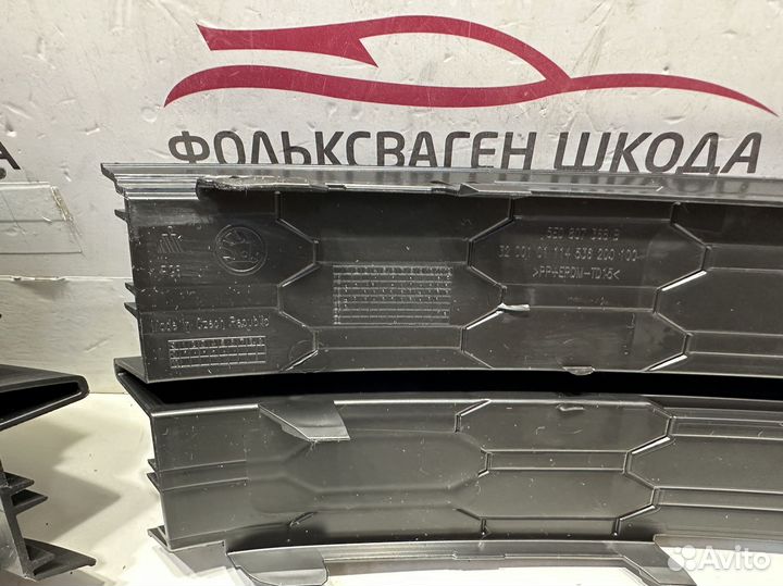 Комплект заглушек птф Skoda Octavia A 2017