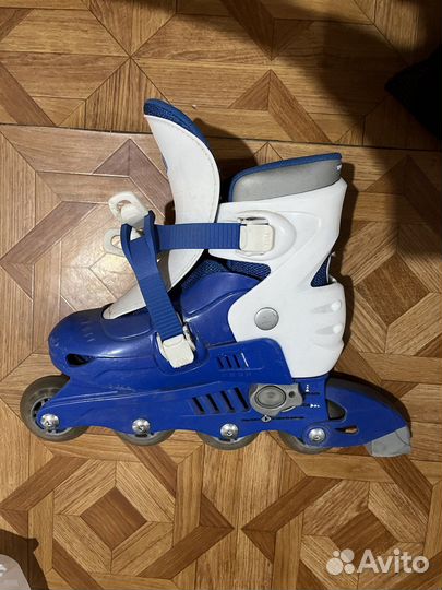 Роликовые коньки детские с защитой