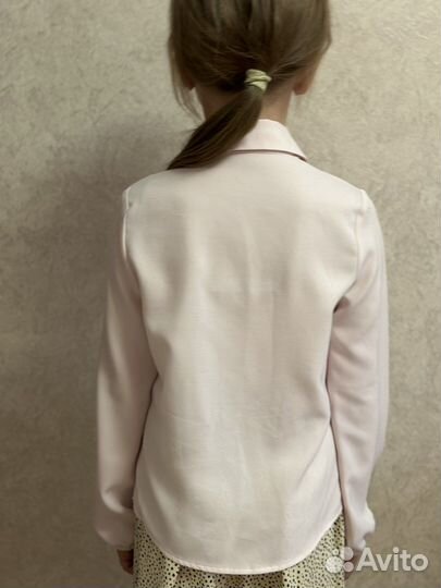 Школьная рубашка блуза 134