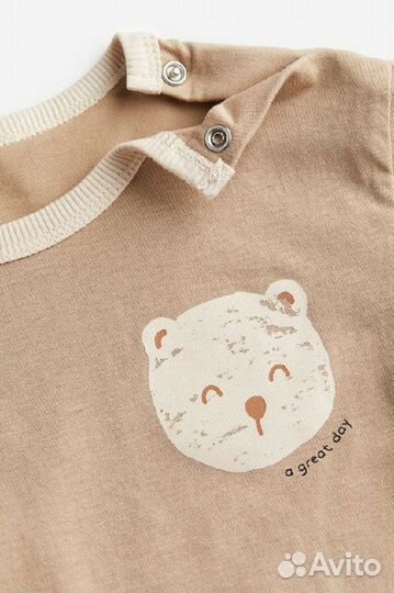 Комлект H&M (68-74) футболка и шорты